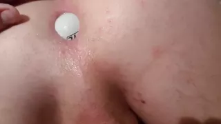 Ball deep in my tight ass