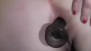 Jerking off the butt