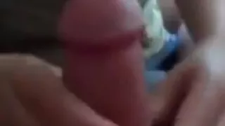 My girlfriend handjob