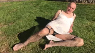 Fun in my garden cum eating