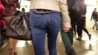 Behind two nice asses