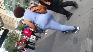 Granny donk booty in baby blue