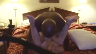 Cuck films bull fucking his wife