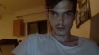 Greek boy with big fat cock on cam