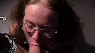 Cock worship slave nerd