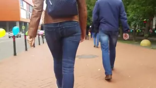 junior woman s wide ass