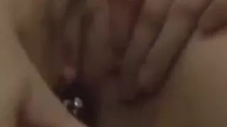 Wife fucking herself with toy