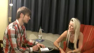 Young Virgin Boy first Sex with stunning Milf