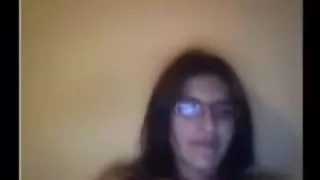 Messenger girl having fun 1