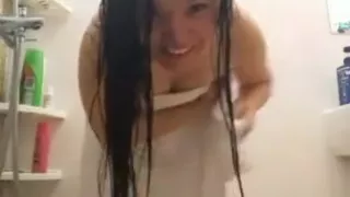 Good girl do sexy naughty things sometimes flashing