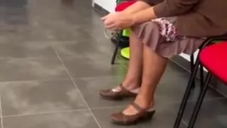 Dick bulge flash at doctor