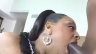 Dark some tattooed gal anal