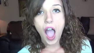 Hot girl open mouth vore