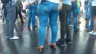 Arsch, Großer Arsch, Versteckter Sex, Jeans, Milfsex, Eng