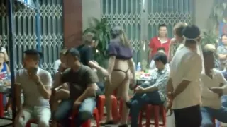 Naked Fashion Street Nude in Funeral