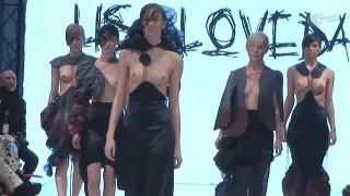 nude fashion week lisa loveday high definition 