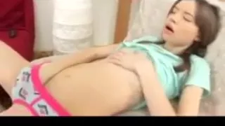 Horny homemade Amateur, Small Tits sex video