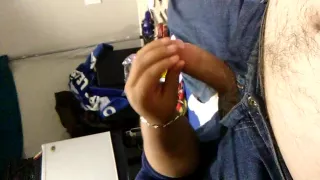 Over 30 minute teasing hand job with crazy finish!