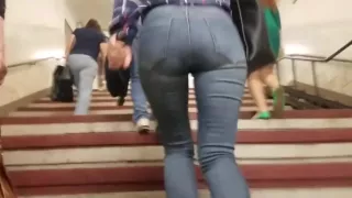 Small nice girl with big round ass