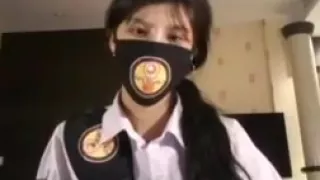 Thai student live on facebook