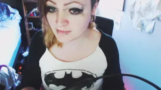 Tranny Jerks Her Cock to Double Ejaculation