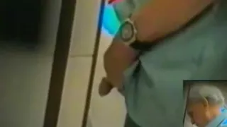 Seniors pissing with face 5