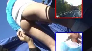 Amazing Japanese chick in Crazy Outdoor JAV movie