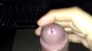 Huge cum after edging and watching my favorite cumshots