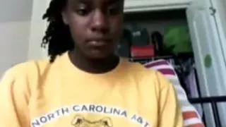 College girl flashes nice tits on cam