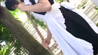 Japanese lesbian maids get horny