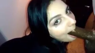 Bully adores my mom's sloppy head