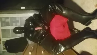 Bizarre interest in rubber feelings