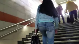 Beautiful brunette ass