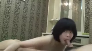 Amateur asian college girl creampied