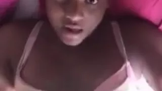 Huge busty woman doing dishes and whatnot.