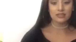 Sexy zaina paki girl talking on live stream 1