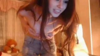 Hot webcam girl nice big boobs