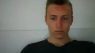 German cute footballer with big hairy ass on doggy on cam