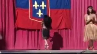 Peruvian dancers tell a story