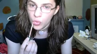 Femboy slut wearing tight dresses masturbating p1