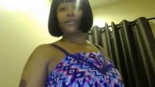 Curvy Ebony Milf Shaking Booty