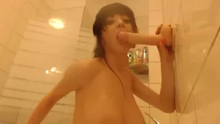 Busty Teen Orgasm In The Shower