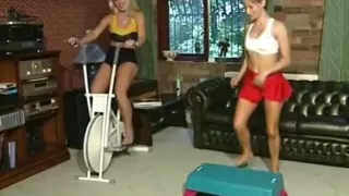 Lesbian Vida Garman licking her friend's cunt