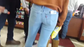 Enge Latina Vpl in Jeans