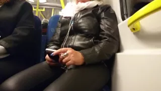 Voyeur mature legs 3