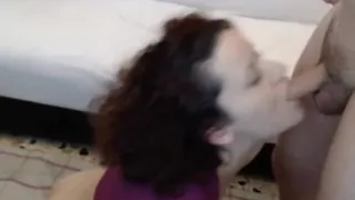 Slow steady cums in her face 2