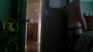 Hidden cam voyeur - after shower