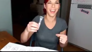 Amateur hot girls spitting