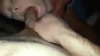 Cuckold shares wife with three cocks