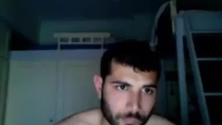 Greek handsome boy with nice cock big round ass on cam